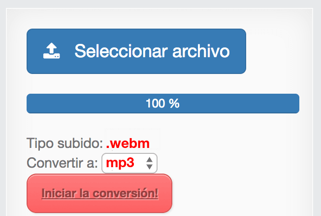 Comment convertir WEBM en MP3 en ligne